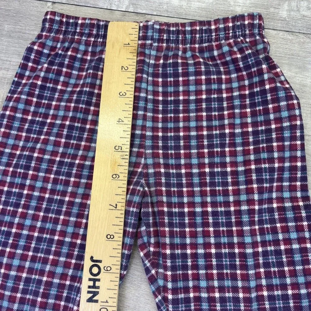 OshKosh BGosh Plaid Pants Size 3 T Toddler Made In USA Vintage Cotton Blend